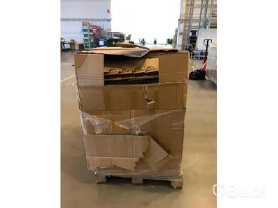 5 lådor med “60 cell shipper” i papp